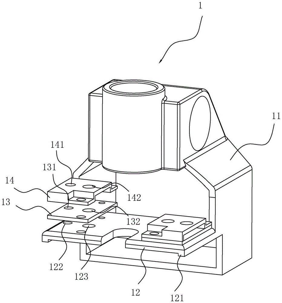 打孔机主架安装工装的制作方法