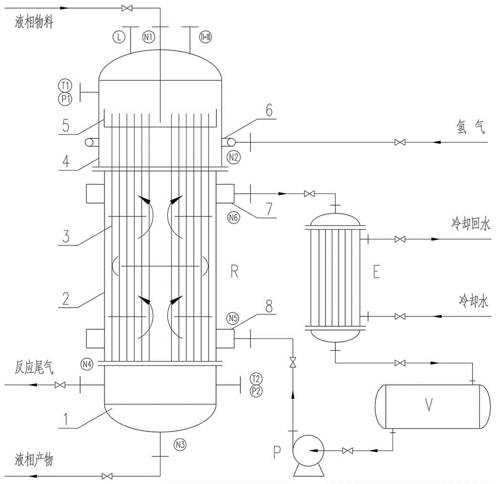 气,液,固三相加氢反应系统的制作方法