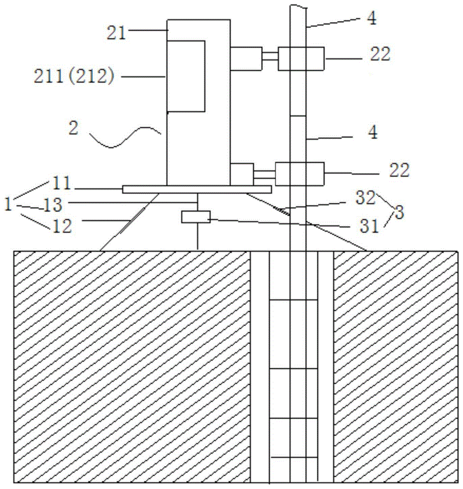 一种用于土体深部的变形测量管的搭接装置及搭接方法与流程