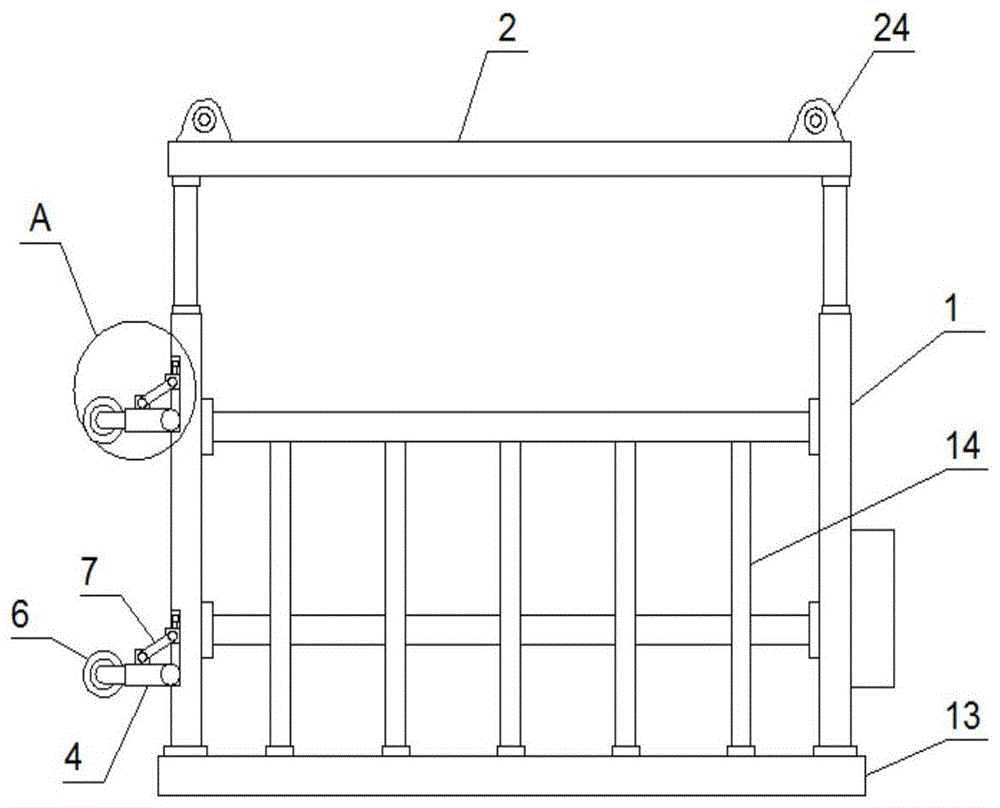 一种多功能的新型建筑用吊篮的制作方法