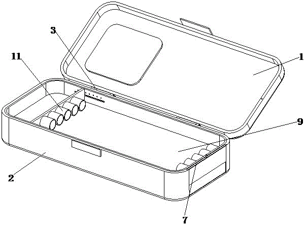 一种多功能文具盒的制作方法