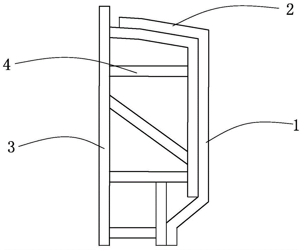 一种可调横坡的预制T梁模板的制作方法