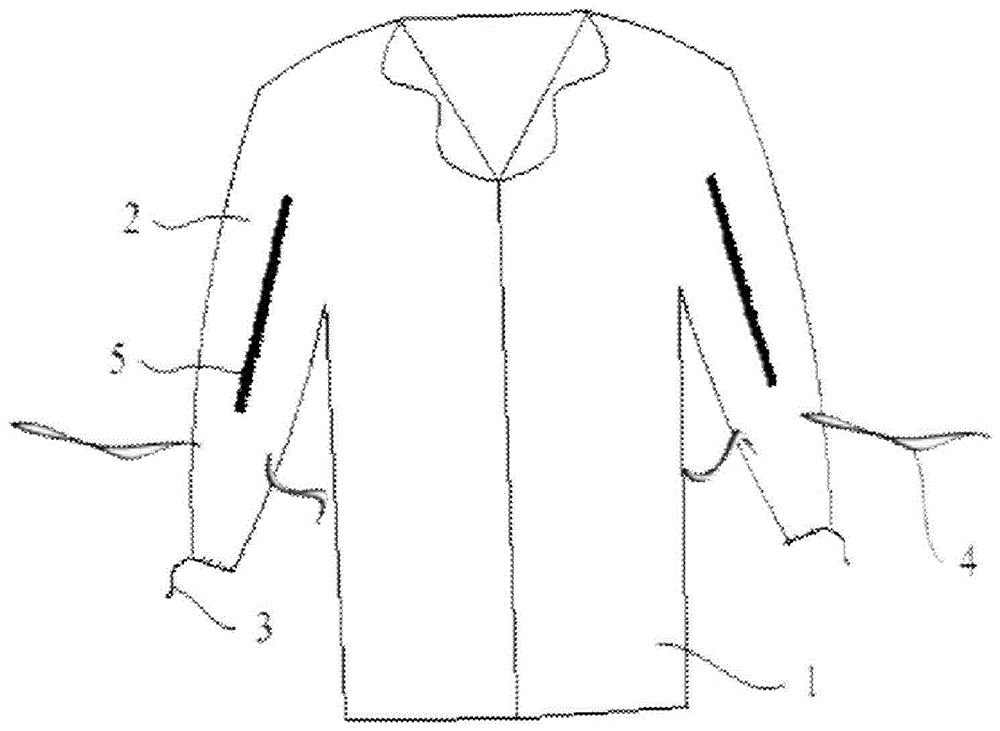 病号服及病号服套装的制作方法