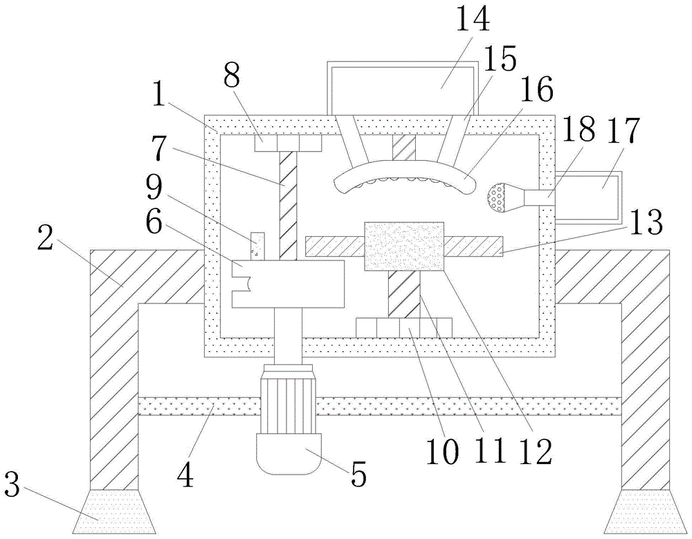 一种涂料喷涂室的制作方法