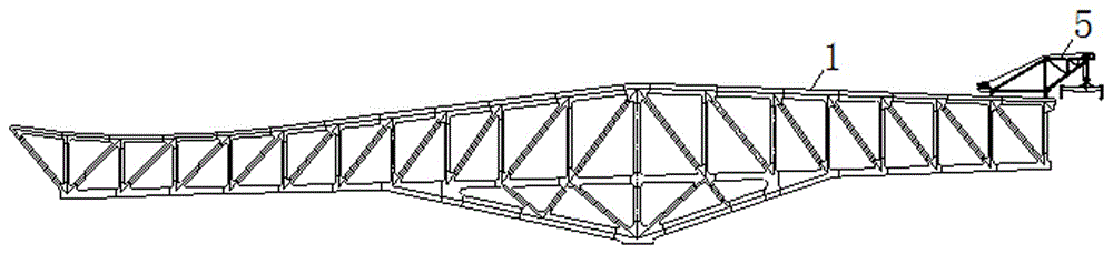 一种大跨悬臂拼装钢桥杆件的制作方法