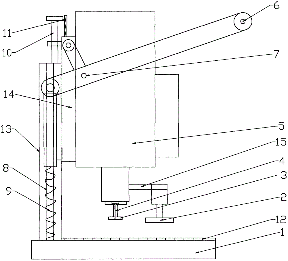 一种手提式铰链钻的制作方法