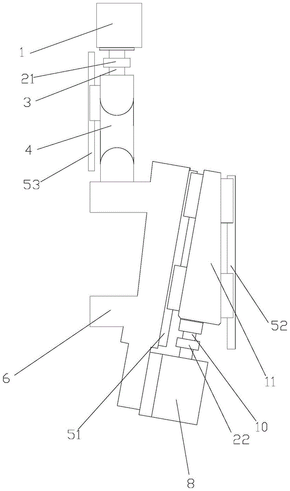 一种电伺服折弯中心刀具驱动机构的制作方法