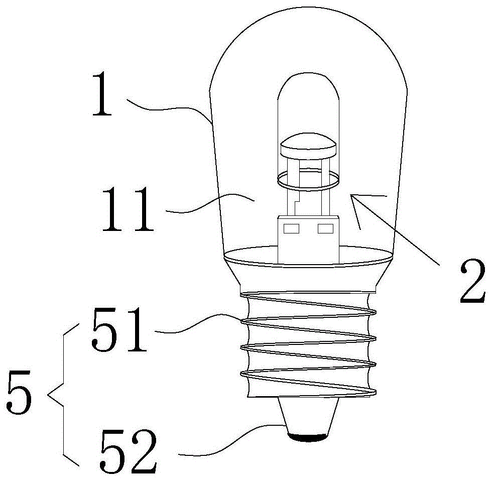 一种单灯源LED装饰灯的制作方法