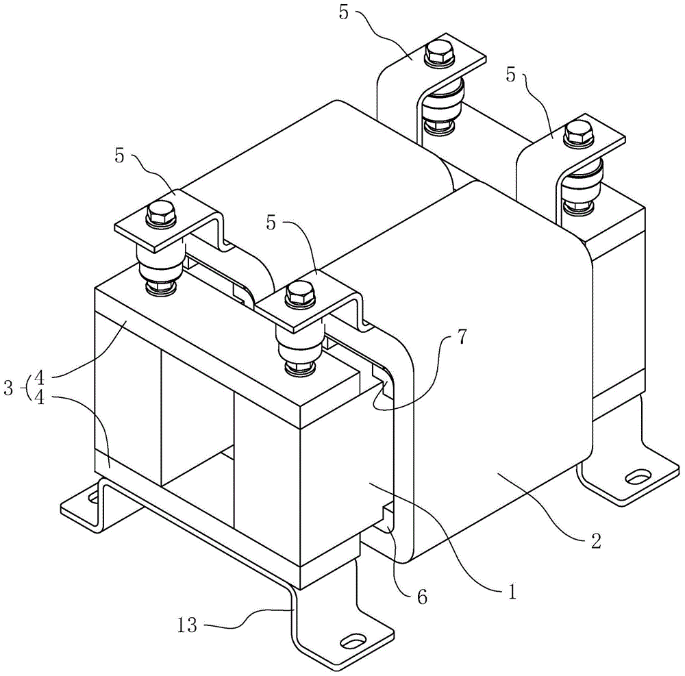 两路电抗器的制作方法