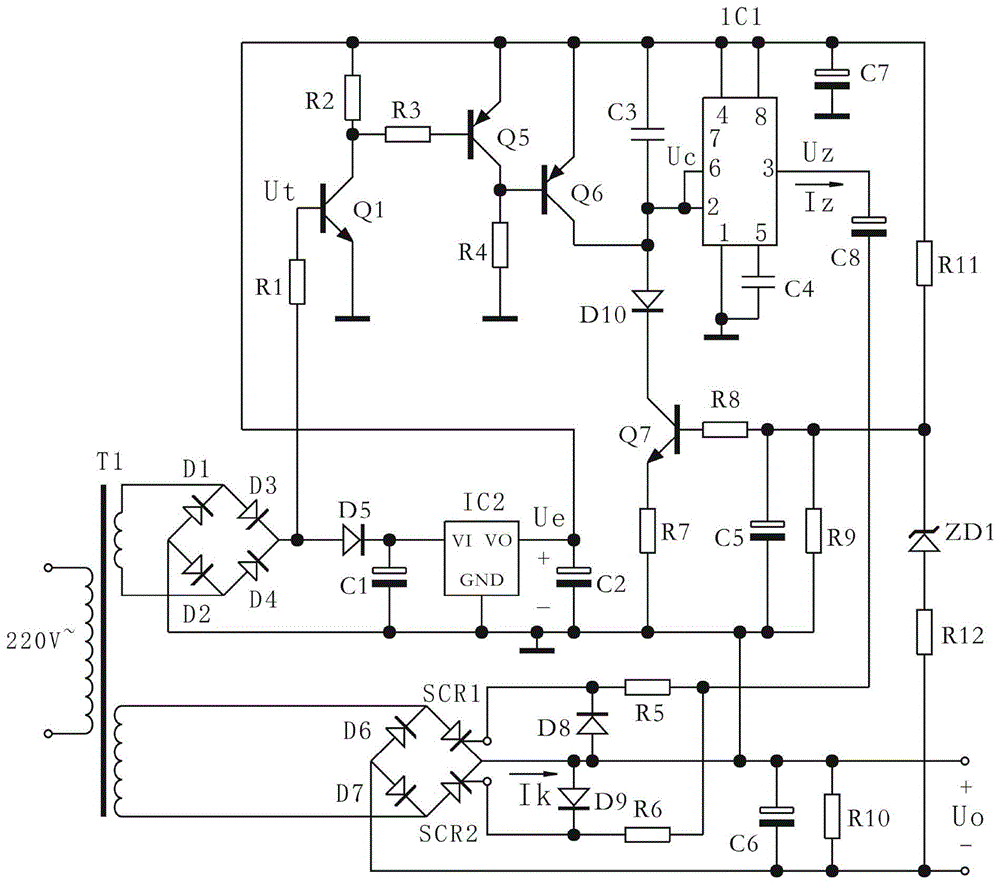 一种时基相控直流稳压电源的制作方法