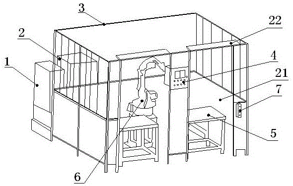 一种钢筋钩自动焊接工作站的制作方法