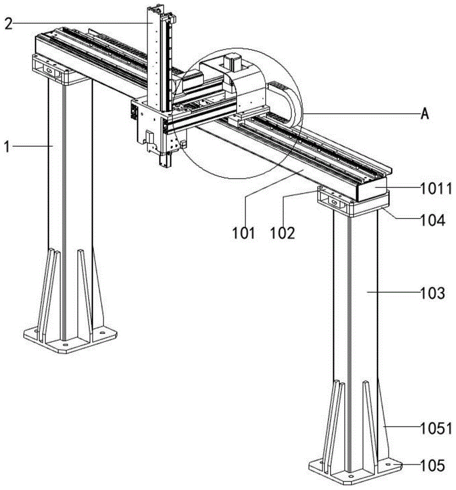 一种数控机床提升式装卸料桁架的制作方法