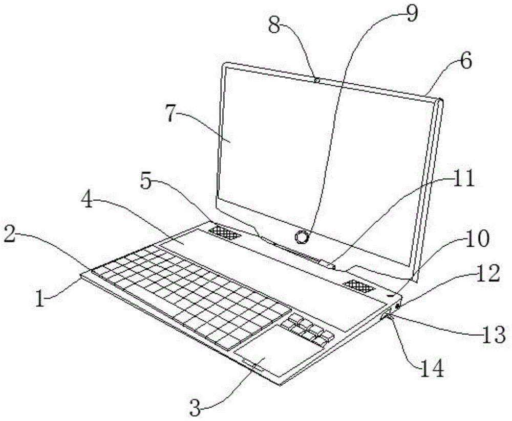 一种具有双屏显示器的笔记本电脑的制作方法