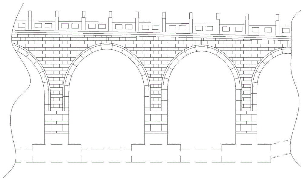 一种拱桥侧墙施工方法与流程
