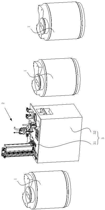 分离式液氮存储系统的制作方法