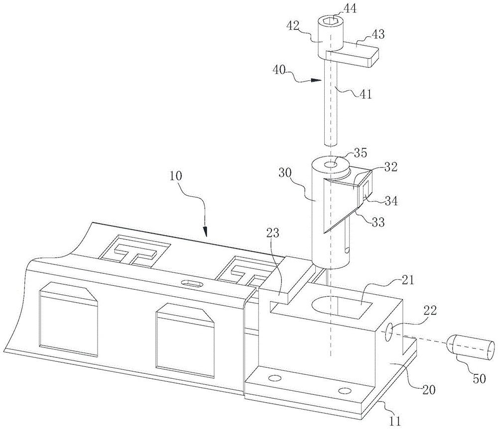 机柜配线架的固定结构的制作方法