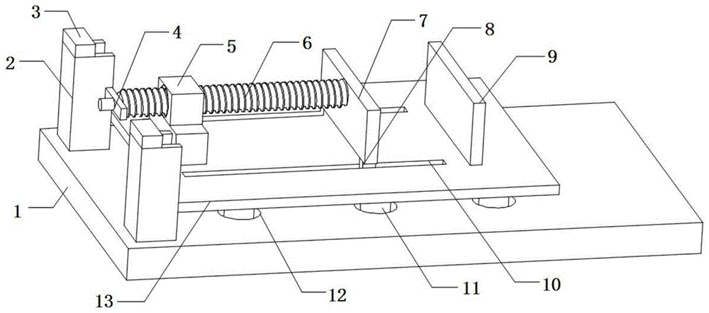 一种用于调节角磨机限位板高度的调节装置的制作方法