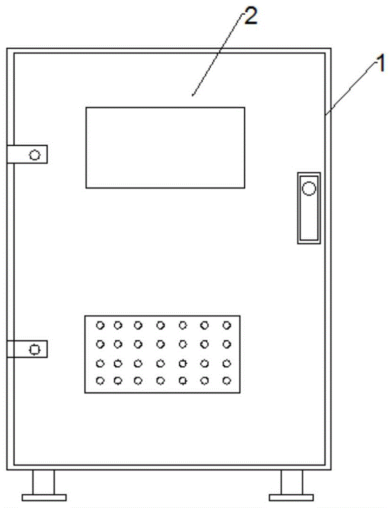 卡嵌安装式高效PLC控制柜的制作方法