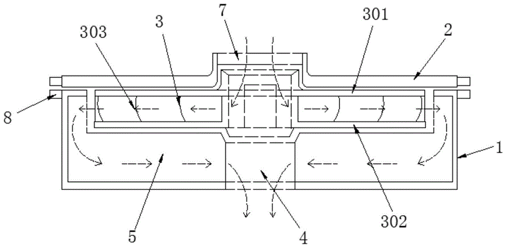 一种嵌入式叶轮导流栅多级泵结构的制作方法
