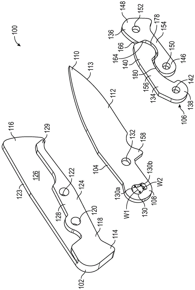 具有锁定连杆组件的折叠刀的制作方法