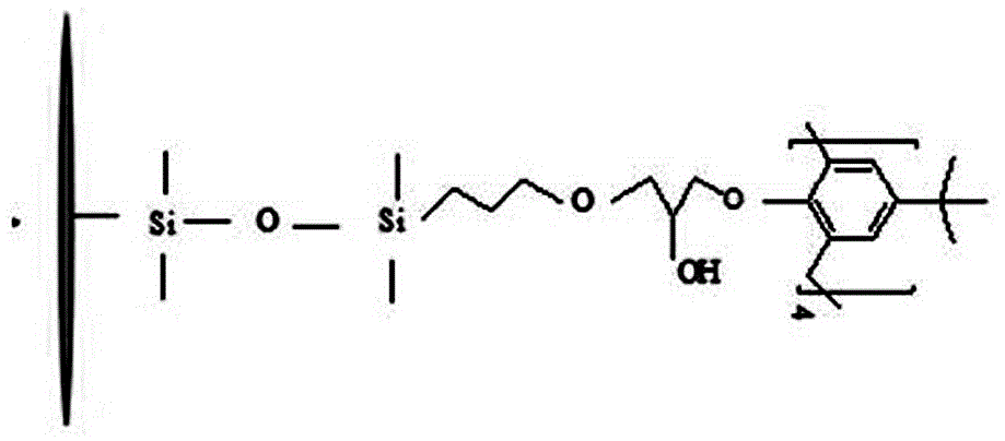 一种对叔丁基杯[4]芳烃及合成方法以及由其改性的玻璃纤维膜的制备方法和应用与流程