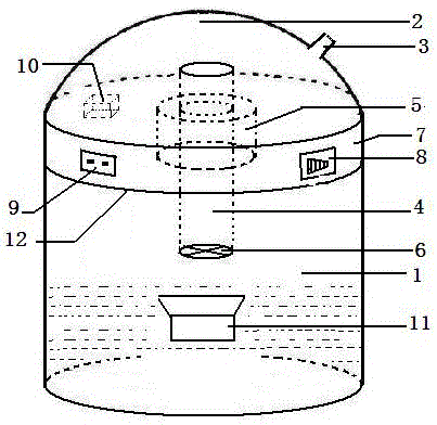 一种加湿器盖体及其超声波加湿装置的制作方法