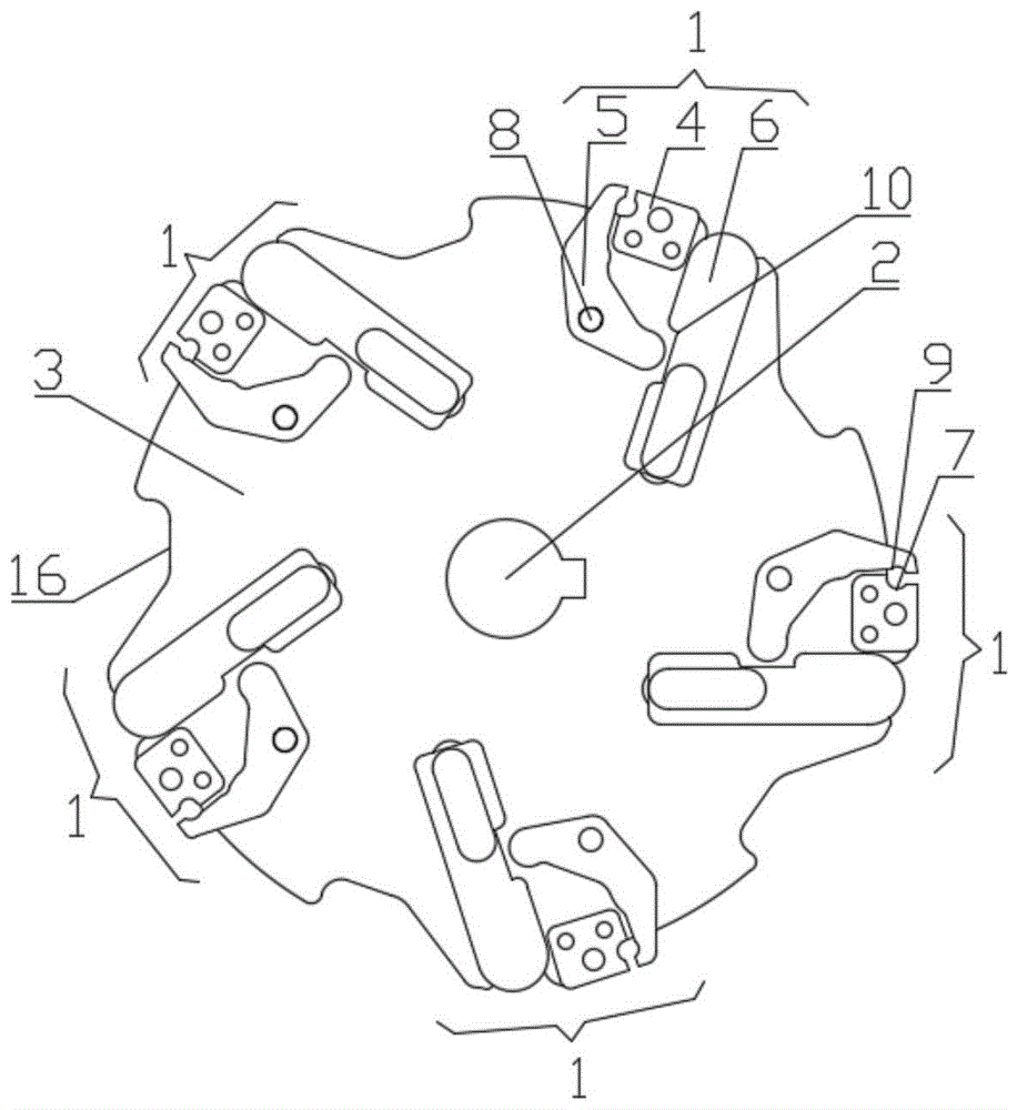 一种拉索弹簧管夹持及旋转工位机构的制作方法
