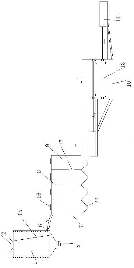 一种香油生产加工过滤系统的制作方法