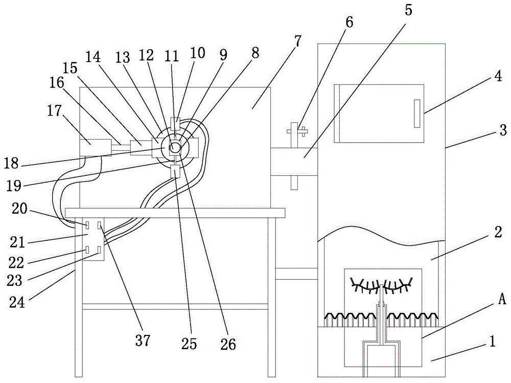 一种避免羽绒外溢的充绒机的制作方法