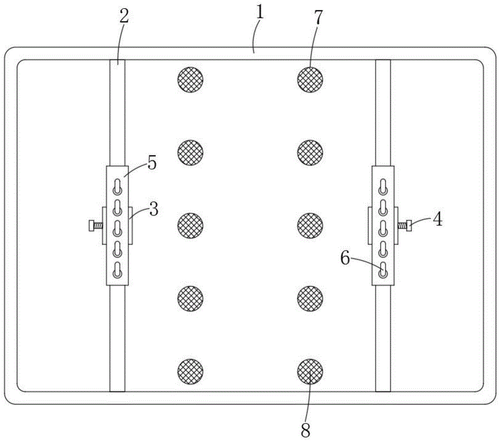 电视内部硬件连接线架的制作方法