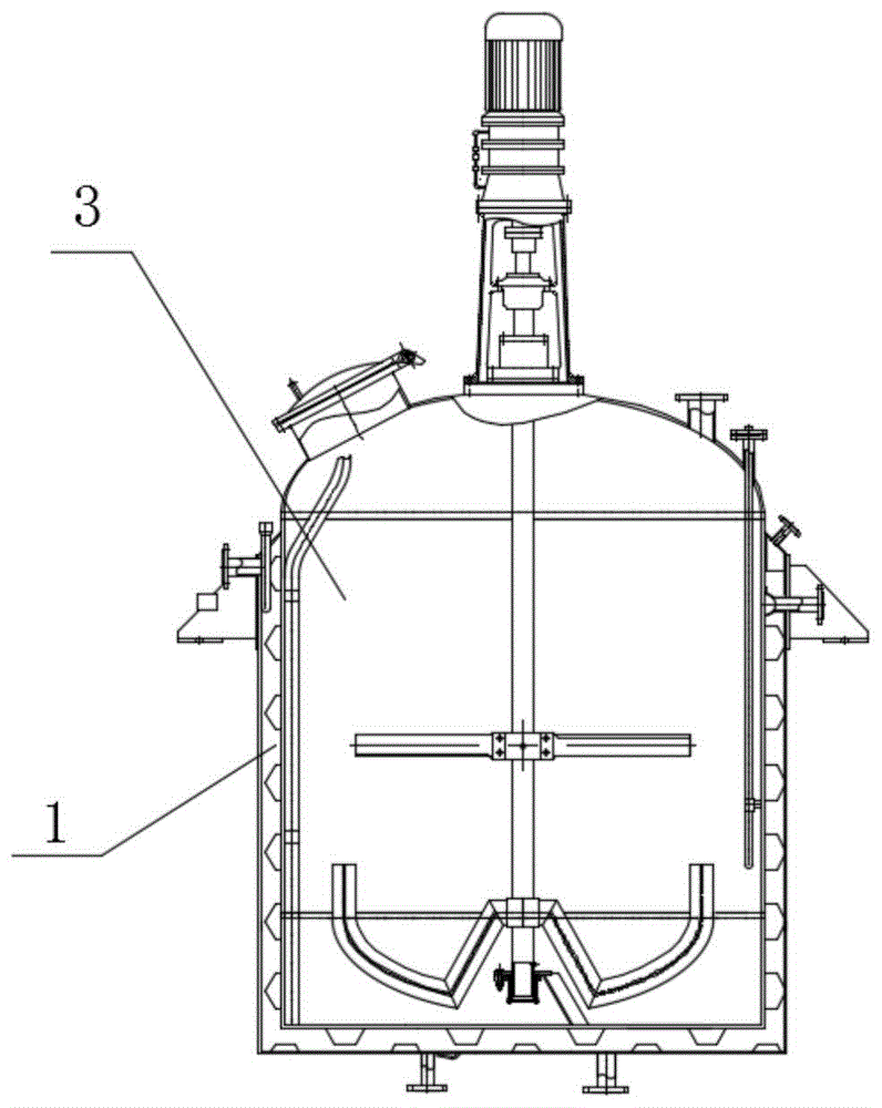一种反应釜夹套结构的制作方法