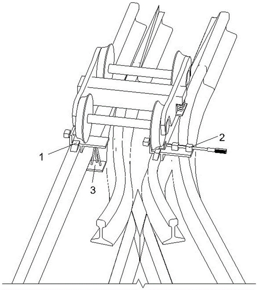 一种铁路道岔打磨车应急起复装置及其使用方法与流程