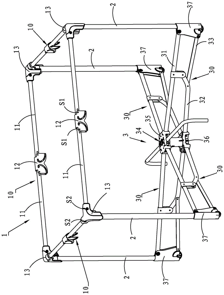 一种儿童游戏围框的制作方法