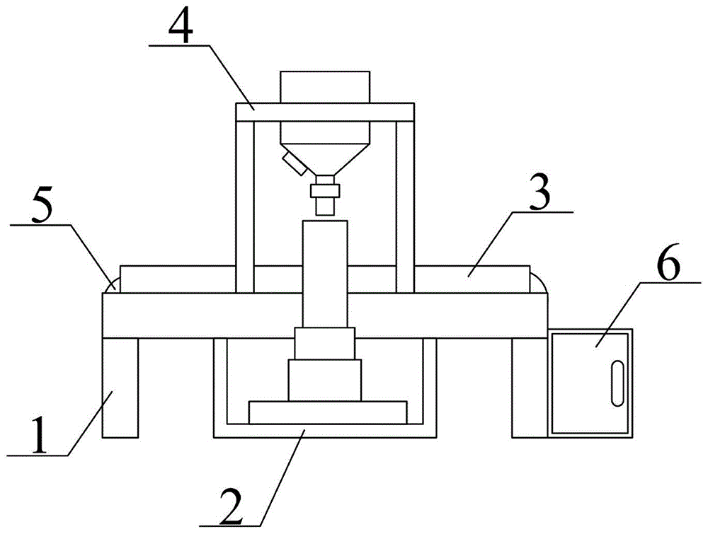 一种孢子粉灌装机稳定装置的制作方法