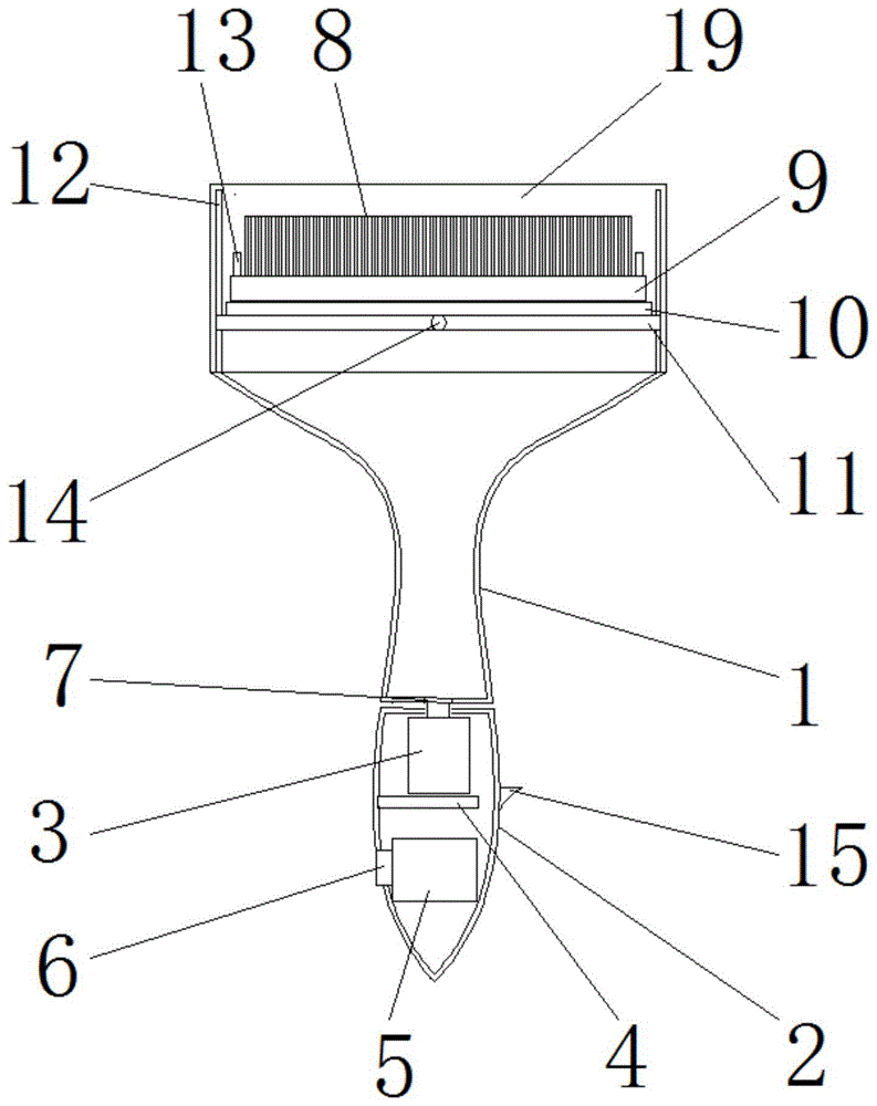 具有防滴落结构的油漆刷的制作方法