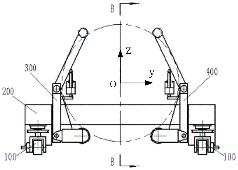 六自由度摆架式车轮装配机及其装配方法与流程