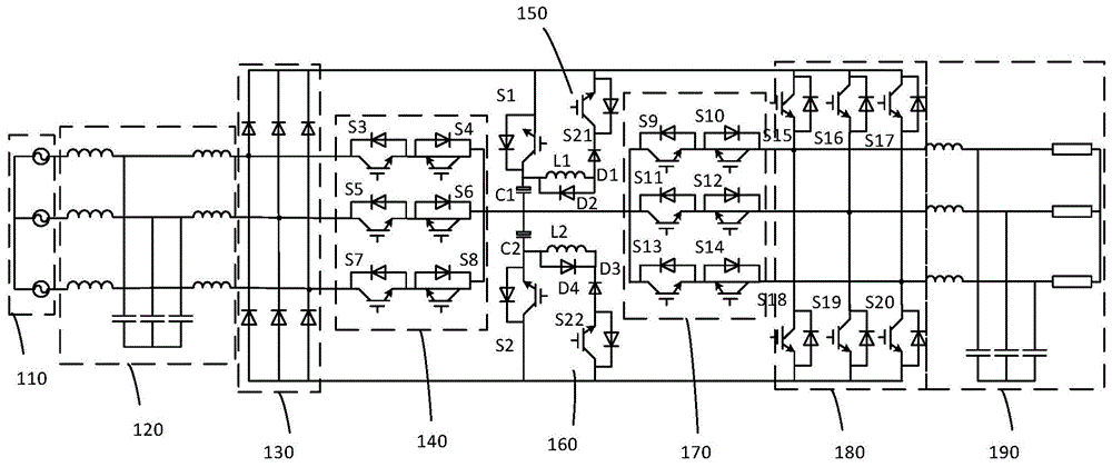 变频器拓扑结构的制作方法