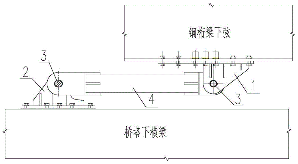 一种大跨度连续钢桁梁斜拉桥纵向约束与移位控制的方法与流程