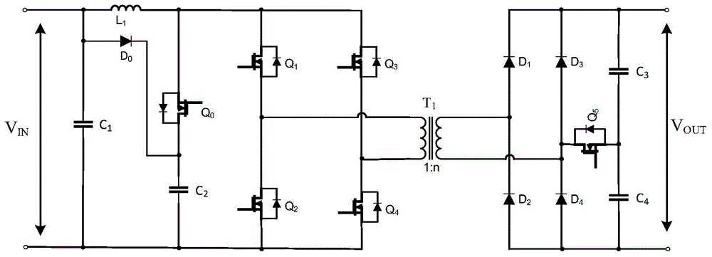 串联型光伏高压直流并网变换器拓扑电路及调制方法与流程