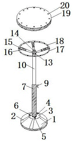 一种新型的汽车零部件家具装置的制作方法