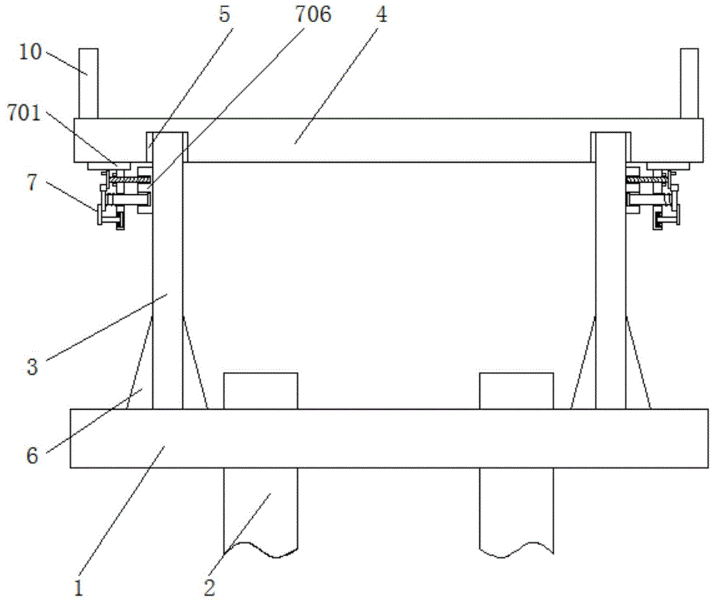 一种桩基用施工平台的制作方法