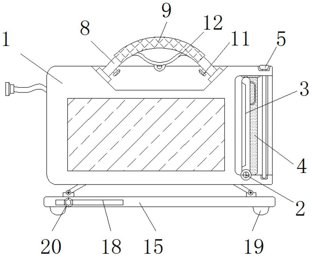 一种具有防水便携式超声诊断仪的制作方法