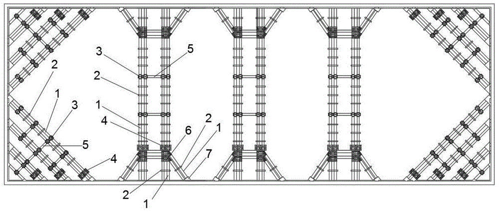 预应力桁架钢支撑系统的制作方法