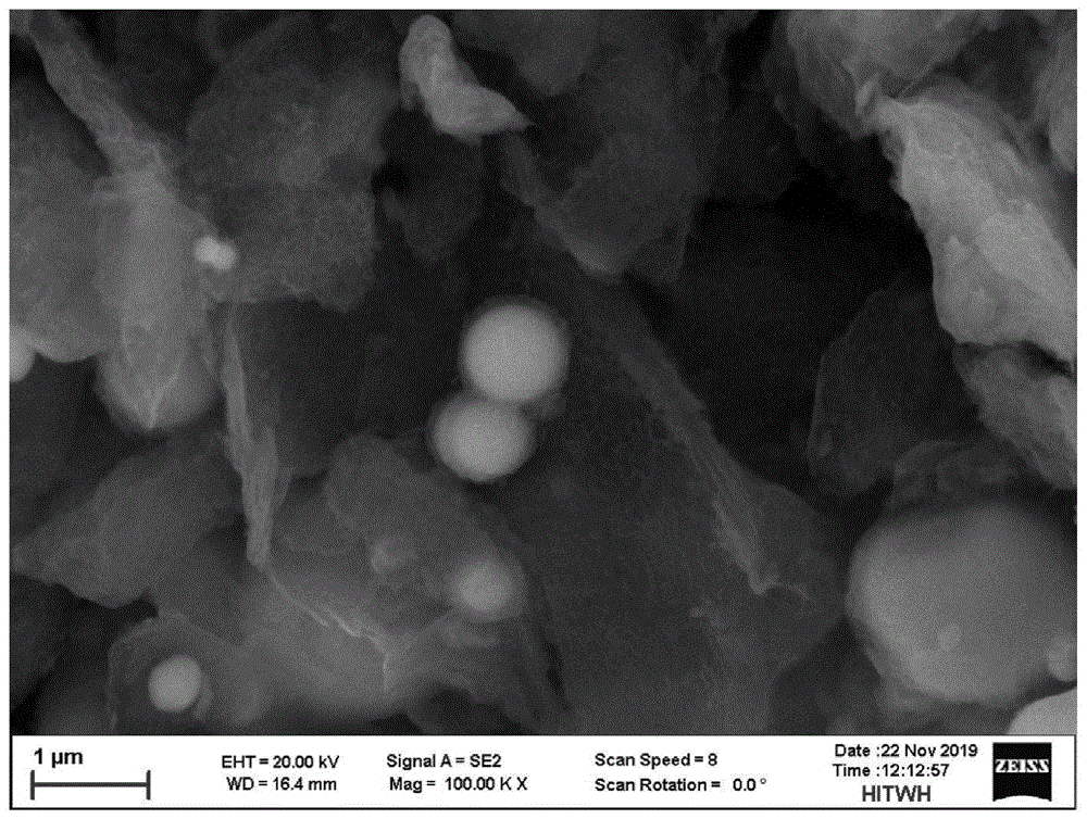 钴金属颗粒及钴氧化物复合石墨纳米片粉体的制备方法与流程