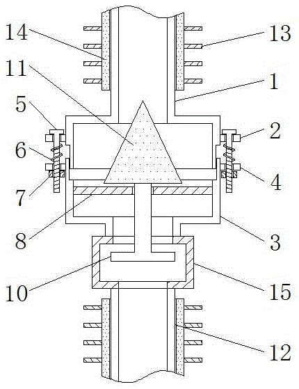 一种避免逆流的引流管的制作方法