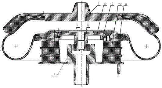 非线性空气弹簧及其横向刚度设计方法与流程