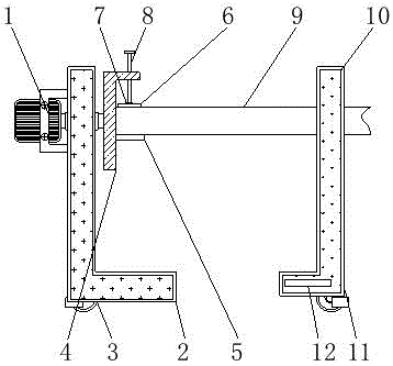 一种建筑检测用材料固定装置的制作方法