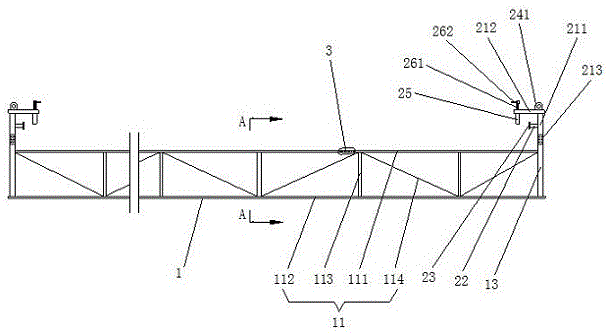 一种组合梁斜拉桥用防护装置及其施工方法与流程