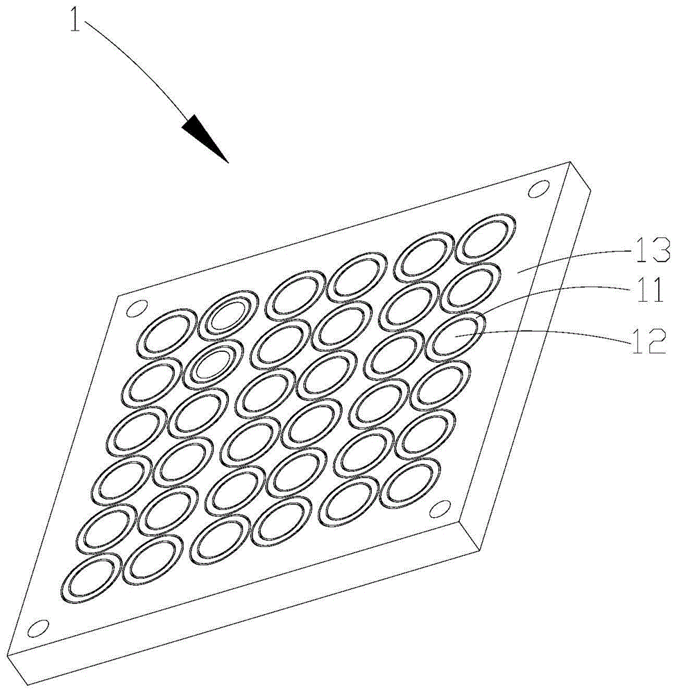 一种橡胶模具的溢料结构的制作方法