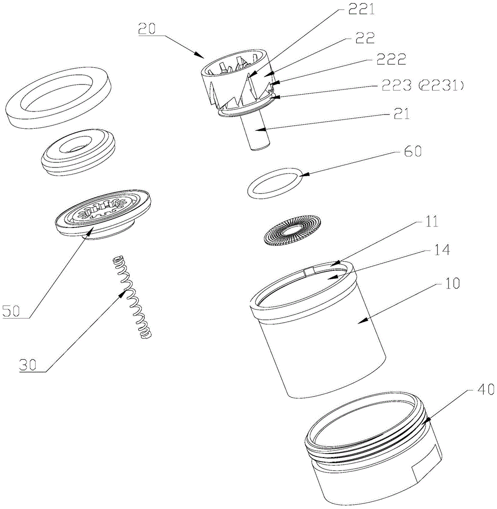 一种可切换功能的起泡器的制作方法